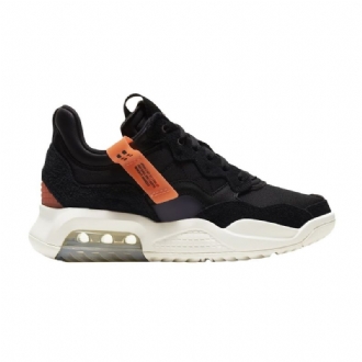 Air Jordan Ma2 Sort Orange Sko Dame