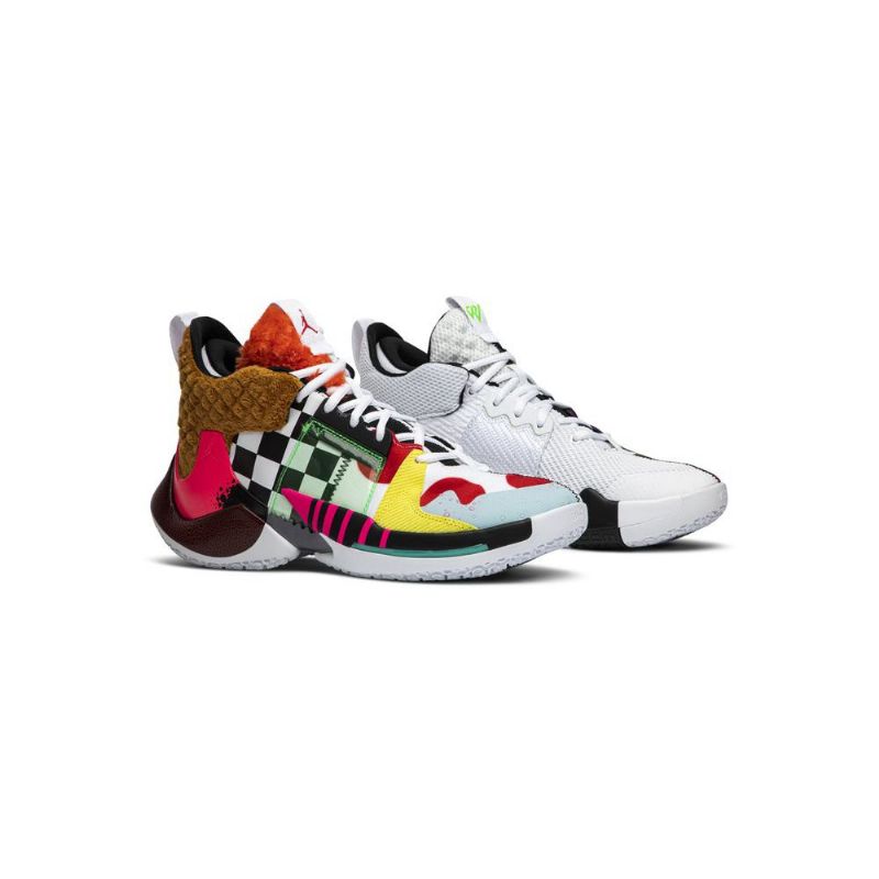 Air Jordan Why Not Zer0.2 Flerfarvede Sko Herre