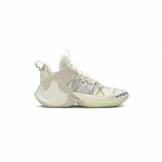 Air Jordan Why Not Zer0.2 Grå Grøn Sko Herre