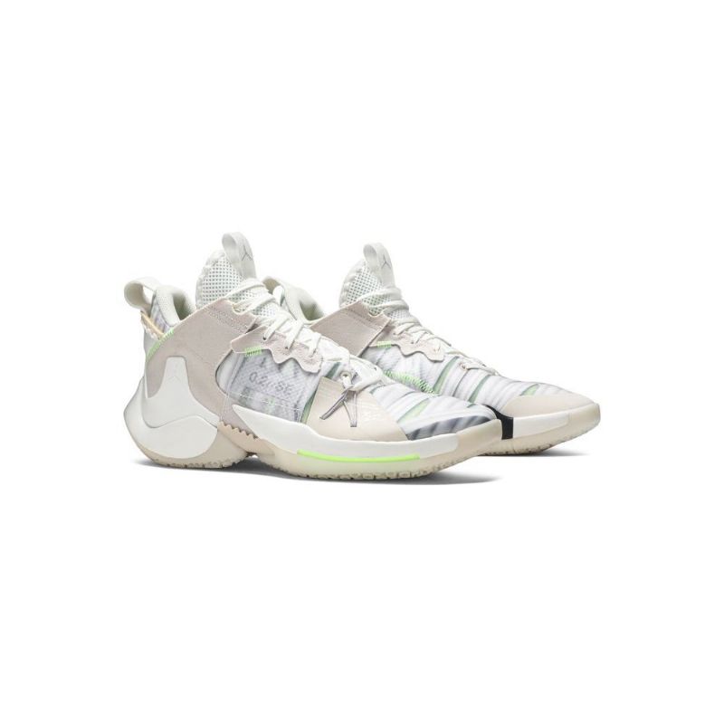 Air Jordan Why Not Zer0.2 Grå Grøn Sko Herre