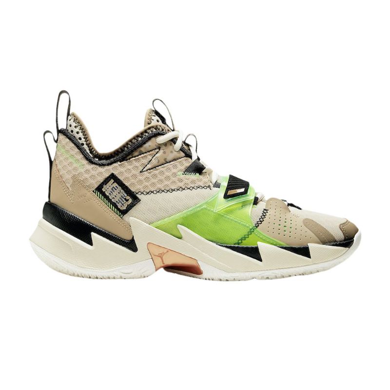 Air Jordan Why Not Zer0.3 Beige Olivengrøn Grøn Sort Sko Herre