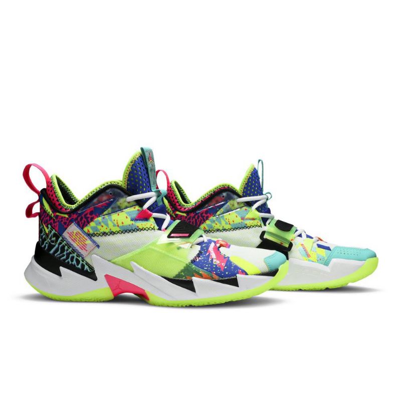 Air Jordan Why Not Zer0.3 Hvid Flerfarvede Sko Herre