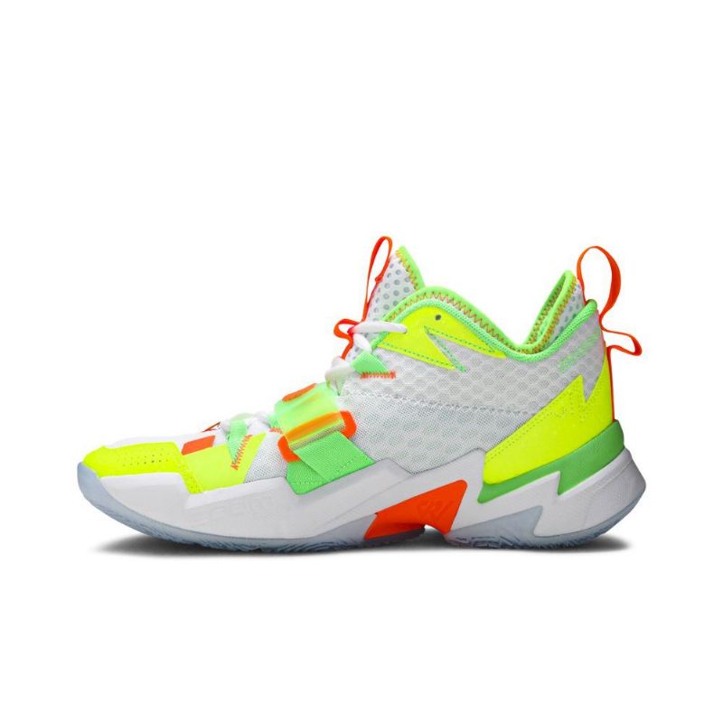Air Jordan Why Not Zer0.3 Hvid Grøn Orange Sko Herre