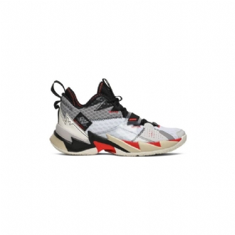 Air Jordan Why Not Zer0.3 Hvid Rød Grå Sort Sko Herre