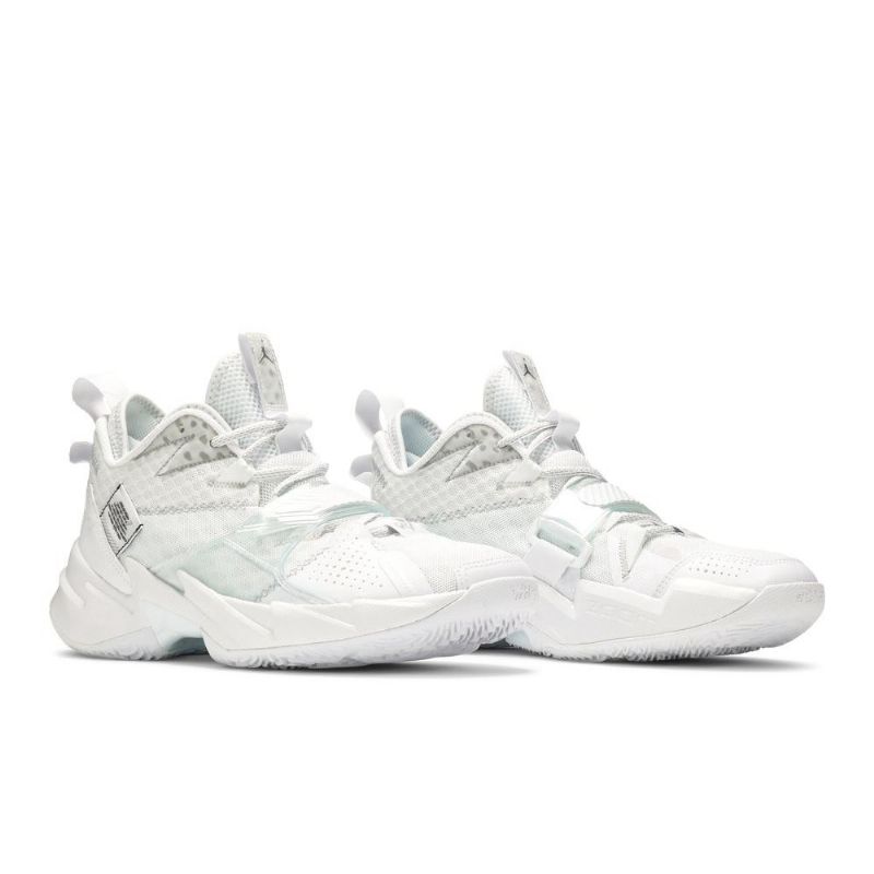 Air Jordan Why Not Zer0.3 Hvid Sølv Sko Herre