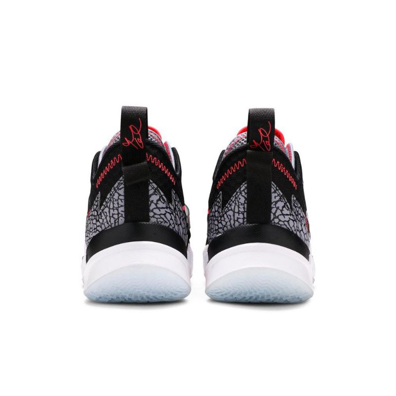 Air Jordan Why Not Zer0.3 Pf Sort Grå Rød Hvid Sko Herre