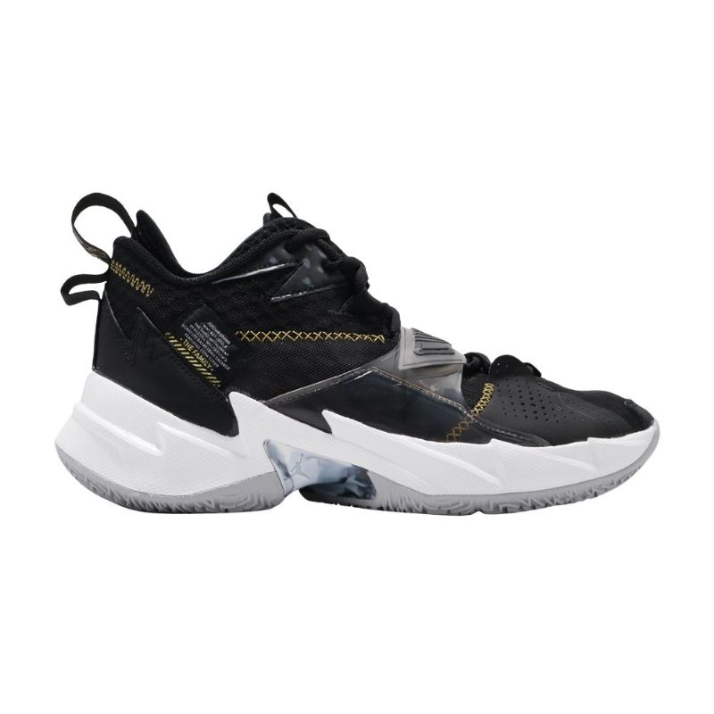 Air Jordan Why Not Zer0.3 Pf Sort Guld Hvid Sko Herre