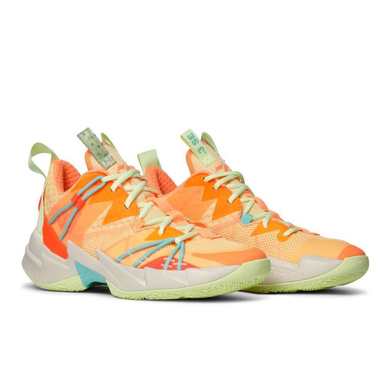 Air Jordan Why Not Zer0.3 Se Lyserød Orange Gul Blå Sko Herre