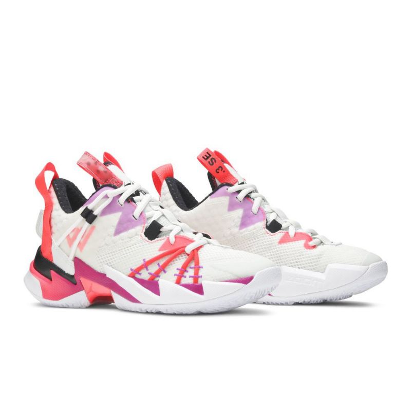 Air Jordan Why Not Zer0.3 Se Pf Hvid Lilla Rød Sort Sko Herre