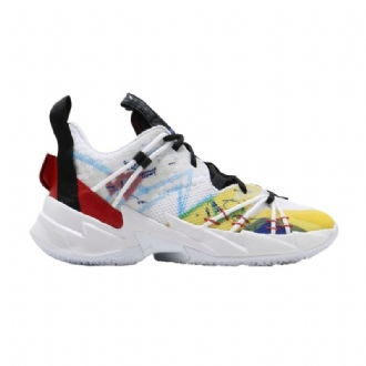 Air Jordan Why Not Zer0.3 Se Pf Hvid Sort Rød Gul Sko Herre