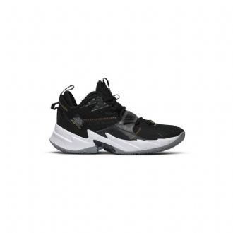 Air Jordan Why Not Zer0.3 Sort Guld Hvid Sko Herre