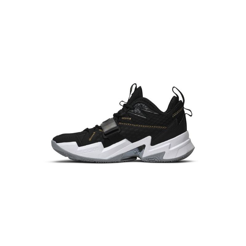 Air Jordan Why Not Zer0.3 Sort Guld Hvid Sko Herre