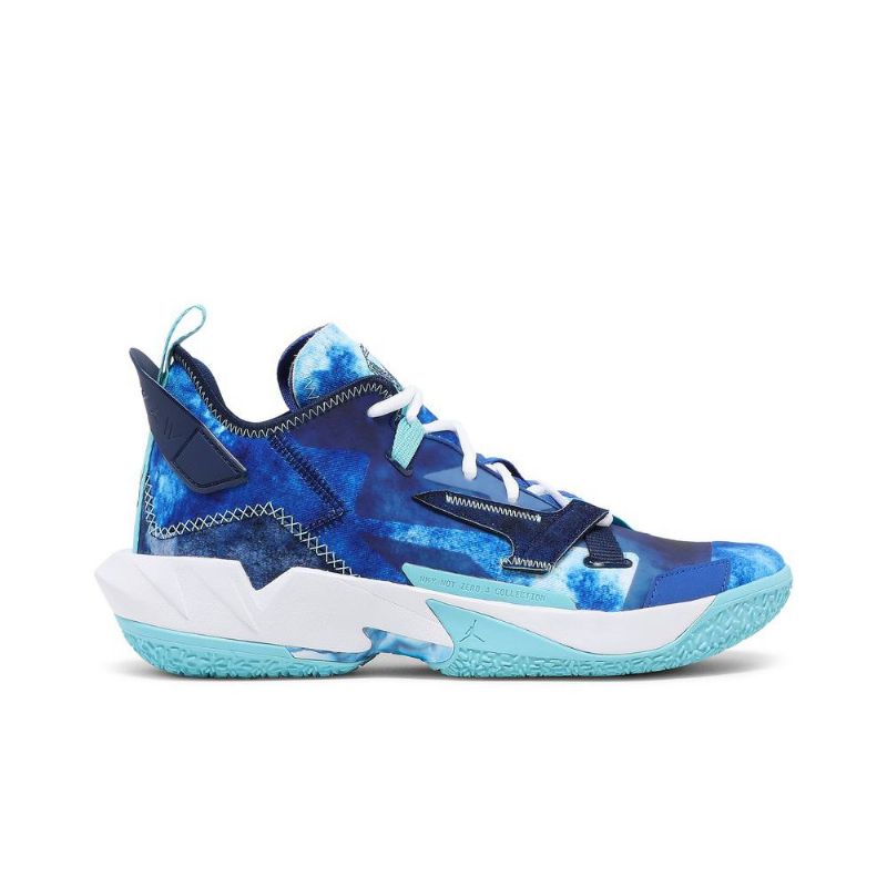 Air Jordan Why Not Zer0.4 Blå Hvid Marineblå Sko Herre