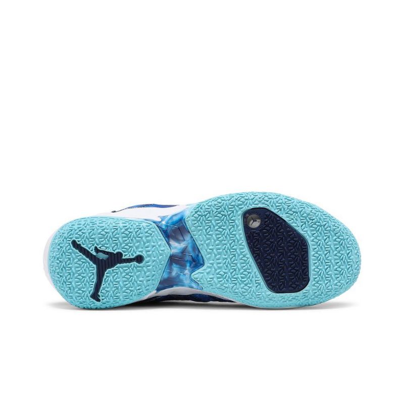 Air Jordan Why Not Zer0.4 Blå Hvid Marineblå Sko Herre