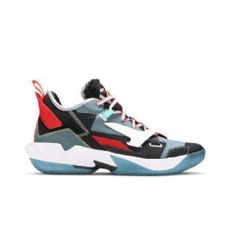Air Jordan Why Not Zer0.4 Facetasm Premium Sort Hvid Blå Rød Sko Herre