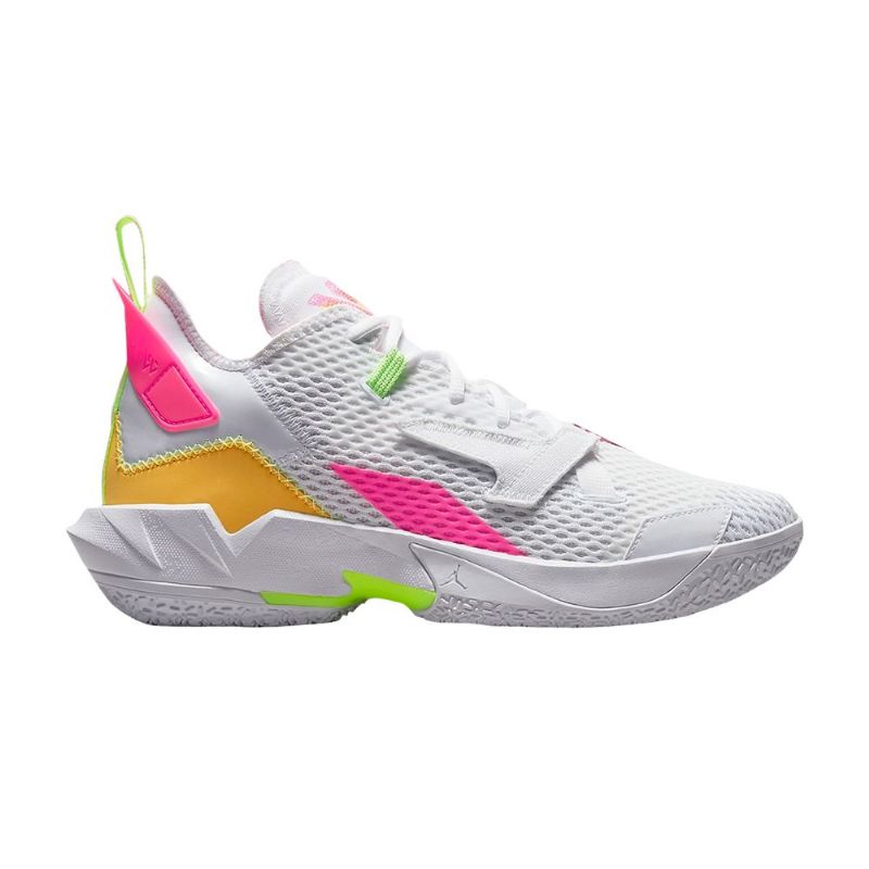 Air Jordan Why Not Zer0.4 Hvid Gul Lyserød Sko Herre