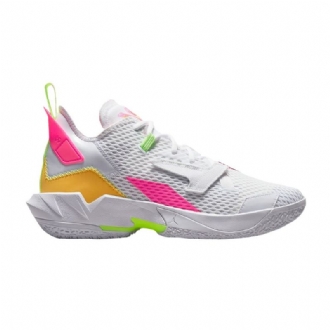 Air Jordan Why Not Zer0.4 Hvid Gul Lyserød Sko Herre