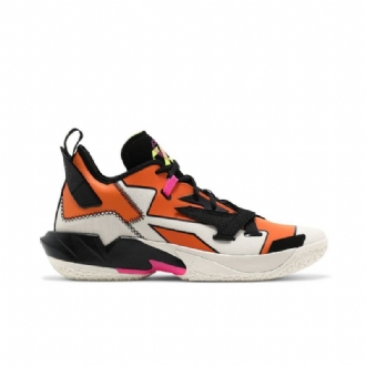 Air Jordan Why Not Zer0.4 Hvid Sort Orange Sko Herre