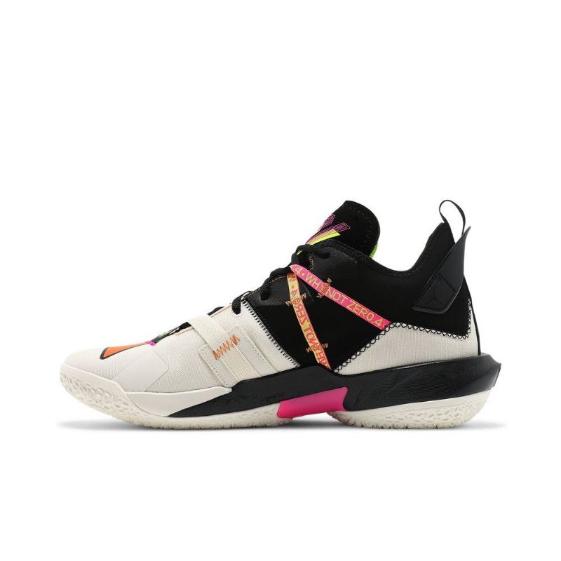 Air Jordan Why Not Zer0.4 Hvid Sort Orange Sko Herre