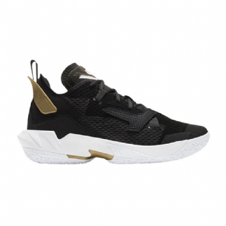 Air Jordan Why Not Zer0.4 Pf Sort Hvid Guld Sko Herre
