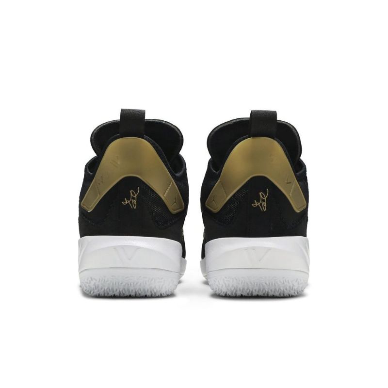 Air Jordan Why Not Zer0.4 Sort Guld Hvid Sko Herre