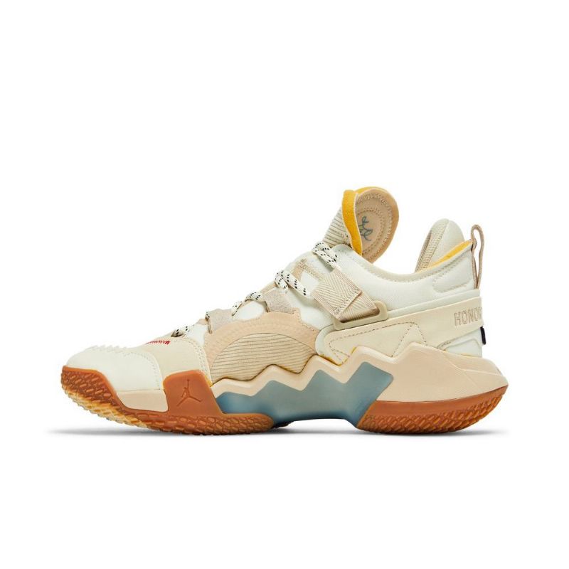 Air Jordan Why Not Zer0.5 Honor The Gift Beige Guld Sko Herre