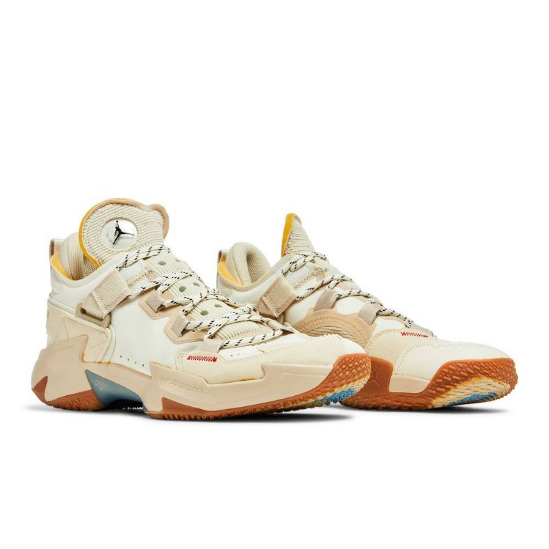 Air Jordan Why Not Zer0.5 Honor The Gift Beige Guld Sko Herre