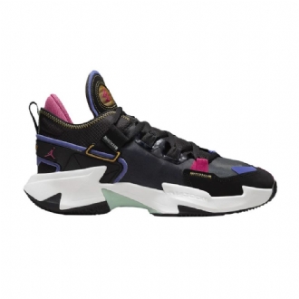 Air Jordan Why Not Zer0.5 Pf Sort Lilla Lyserød Grøn Sko Herre