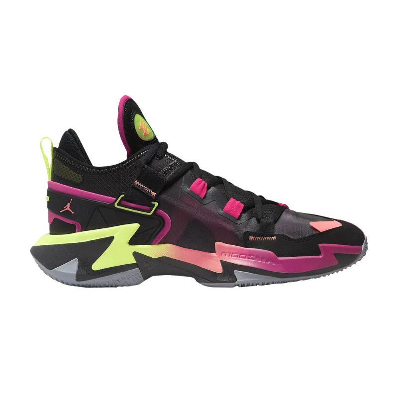 Air Jordan Why Not Zer0.5 Sort Grøn Lilla Sko Herre