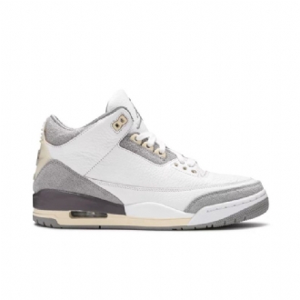 Air Jordan 3 A Ma Maniére Retro Sp Hvid Grå Sko Dame