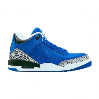 Air Jordan 3 Dj Khaled Retro Blå Grøn Hvid Sko Herre