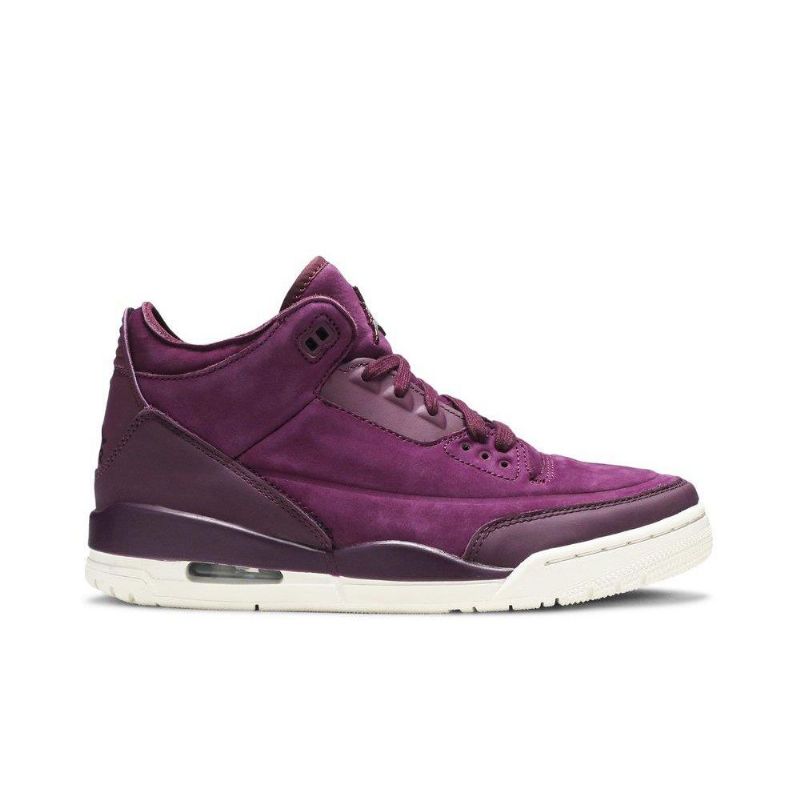 Air Jordan 3 Retro Bordeaux Sko Dame