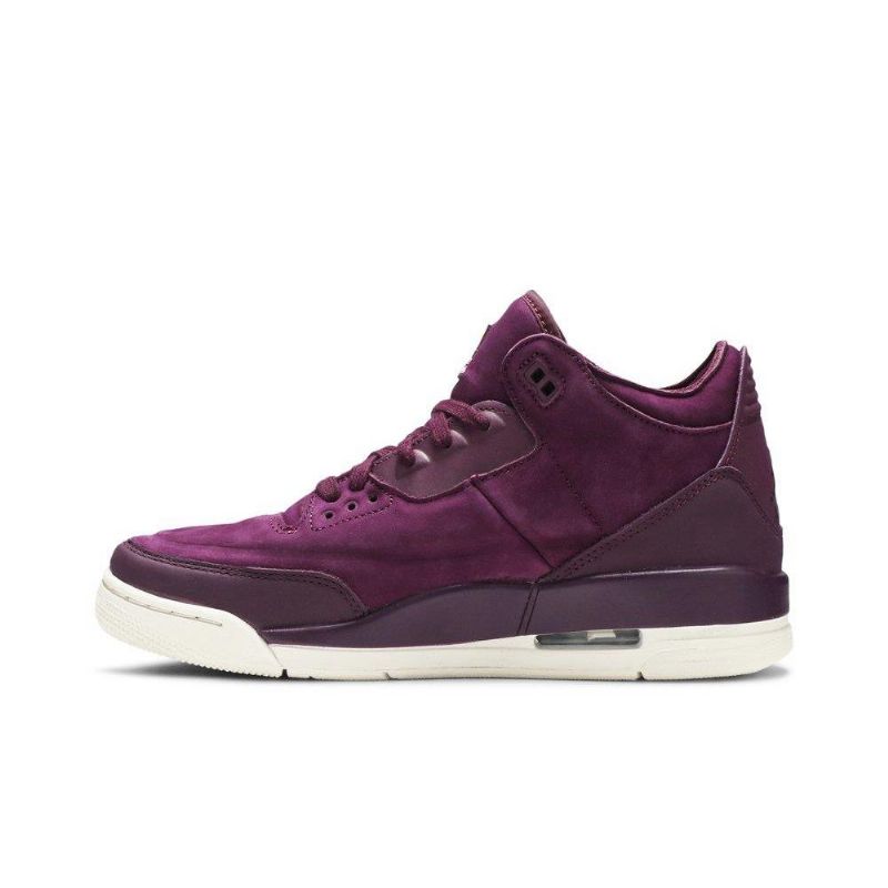 Air Jordan 3 Retro Bordeaux Sko Dame