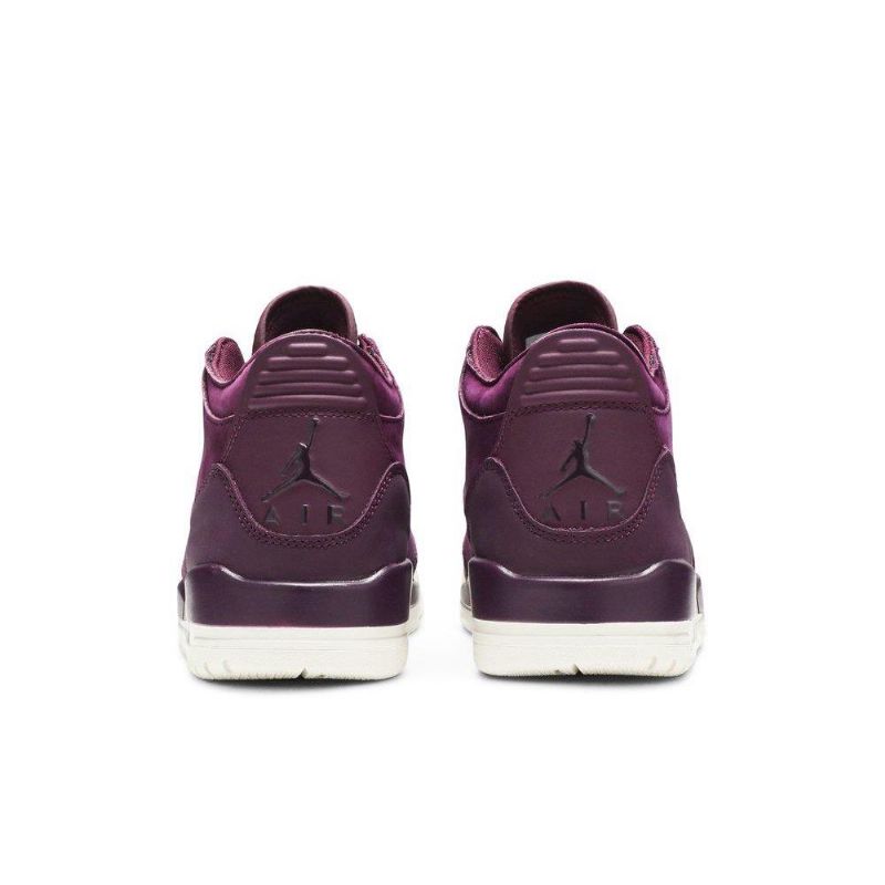 Air Jordan 3 Retro Bordeaux Sko Dame