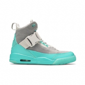 Air Jordan 3 Retro Explorer Grå Turkis Sko Dame
