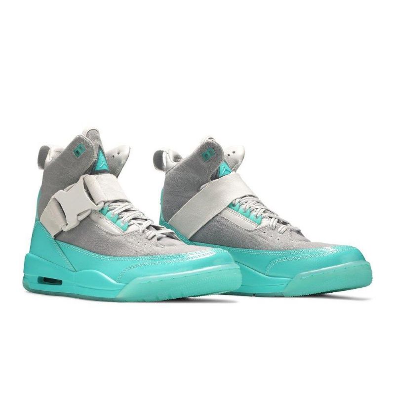 Air Jordan 3 Retro Explorer Grå Turkis Sko Dame