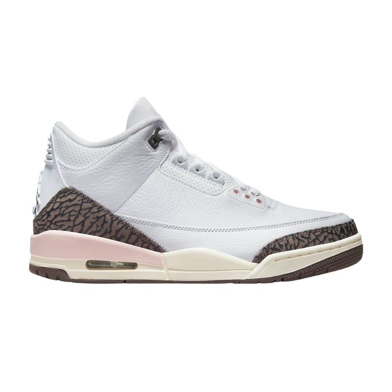 Air Jordan 3 Retro Hvid Brun Sko Dame