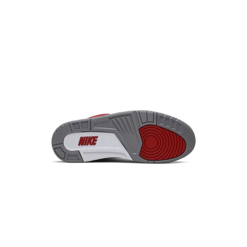 Air Jordan 3 Retro Se Rød Grå Sort Sko Herre