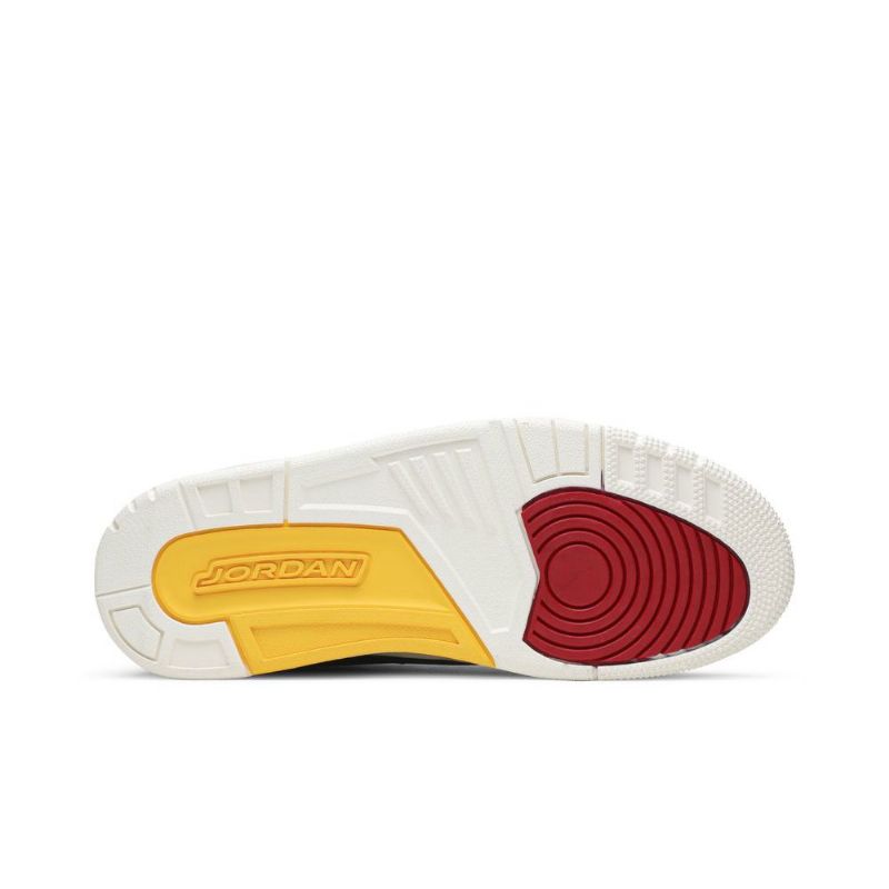 Air Jordan 3 Retro Se Sort Grøn Gul Rød Sko Herre