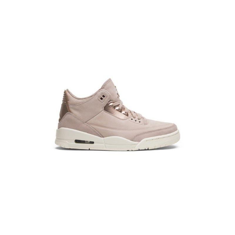Air Jordan 3 Se Beige Guld Sko Dame