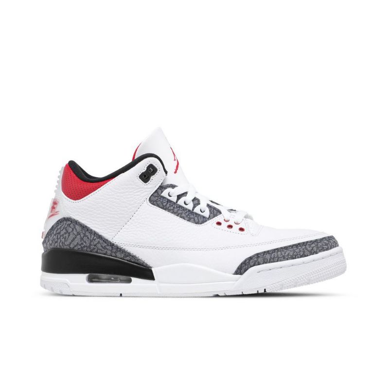 Air Jordan 3 Se-t Hvid Rød Sort Sko Herre